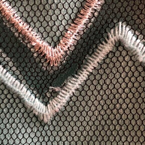 Lulumari Turquoise Tank with Front Design - Picture 2 of 6